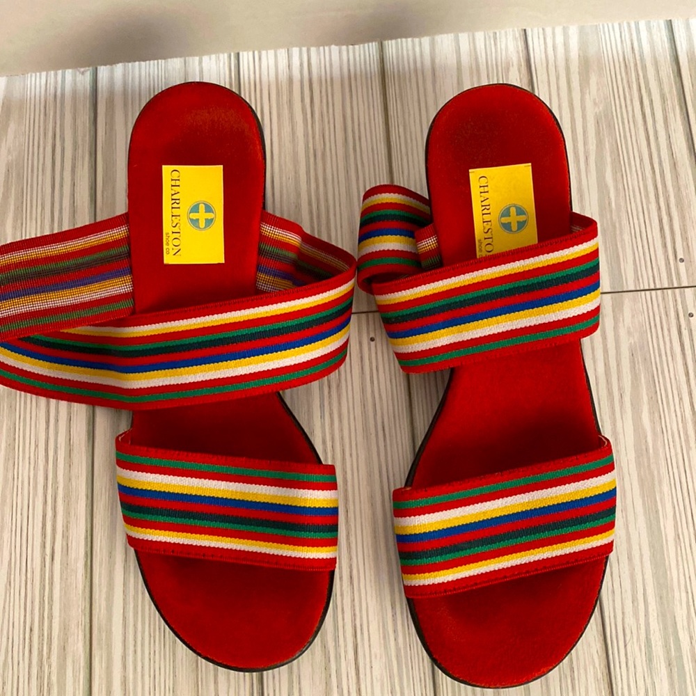 CHARLESTÓN colorful sandals
